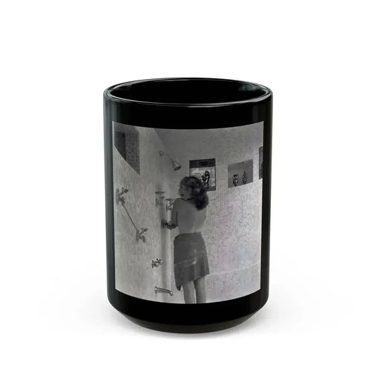 Allison Hayes #216 (Vintage Female Icon) Black Coffee Mug 15oz - Go Mug Yourself