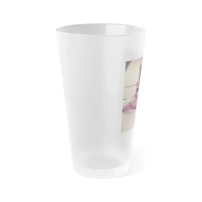 Allison Hayes #217 (Vintage Female Icon) Frosted Pint Glass 16oz - Go Mug Yourself