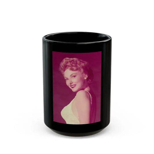 Allison Hayes #218 (Vintage Female Icon) Black Coffee Mug 15oz - Go Mug Yourself