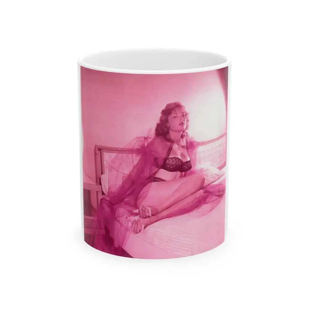 Allison Hayes #219_1 (Vintage Female Icon) White Coffee Mug 11oz - Go Mug Yourself