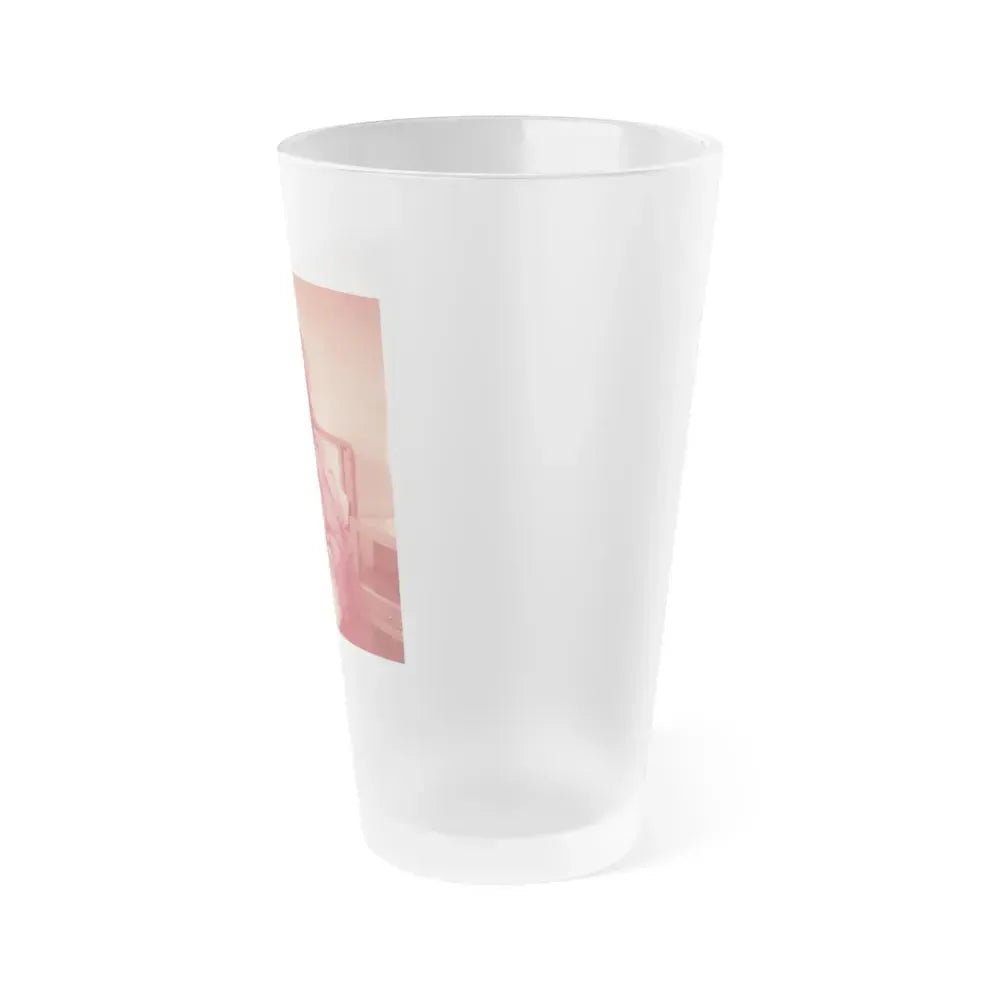 Allison Hayes #222 (Vintage Female Icon) Frosted Pint Glass 16oz - Go Mug Yourself
