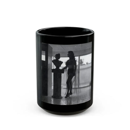 Allison Hayes #226 (Vintage Female Icon) Black Coffee Mug 15oz - Go Mug Yourself