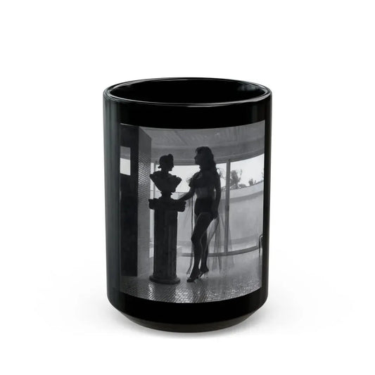Allison Hayes #226 (Vintage Female Icon) Black Coffee Mug 15oz - Go Mug Yourself