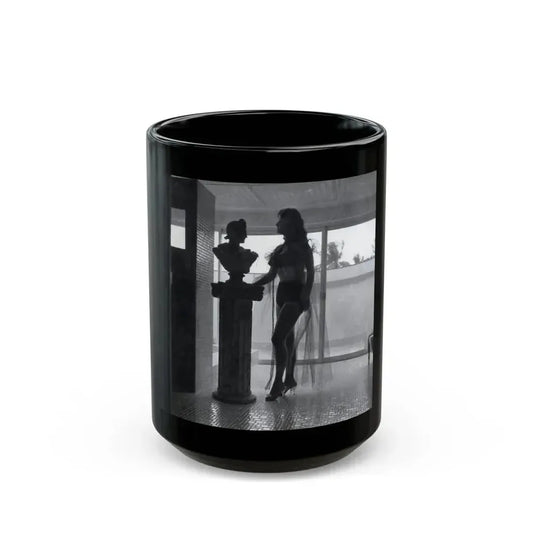 Allison Hayes #226 (Vintage Female Icon) Black Coffee Mug 15oz - Go Mug Yourself