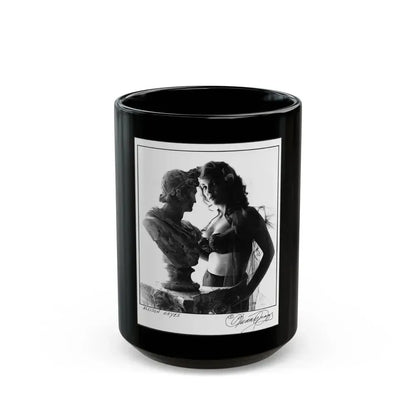 Allison Hayes #227 (Vintage Female Icon) Black Coffee Mug 15oz - Go Mug Yourself