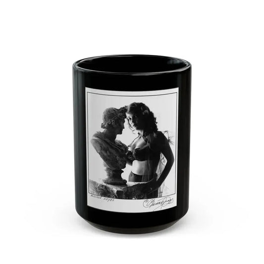 Allison Hayes #227 (Vintage Female Icon) Black Coffee Mug 15oz - Go Mug Yourself