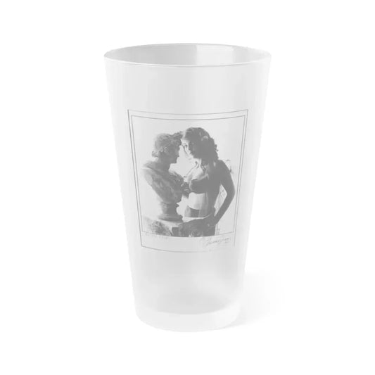 Allison Hayes #227 (Vintage Female Icon) Frosted Pint Glass 16oz 16oz Frosted - Go Mug Yourself