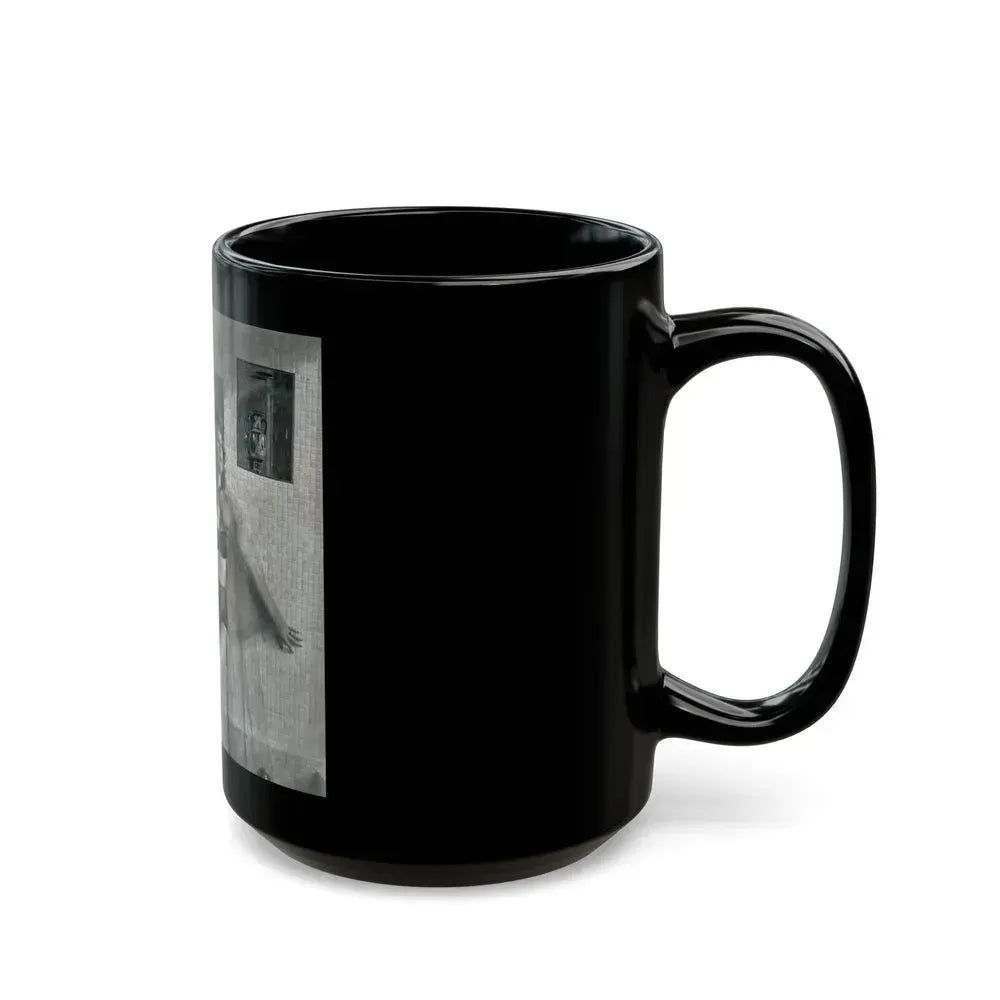 Allison Hayes #228 (Vintage Female Icon) Black Coffee Mug - Go Mug Yourself