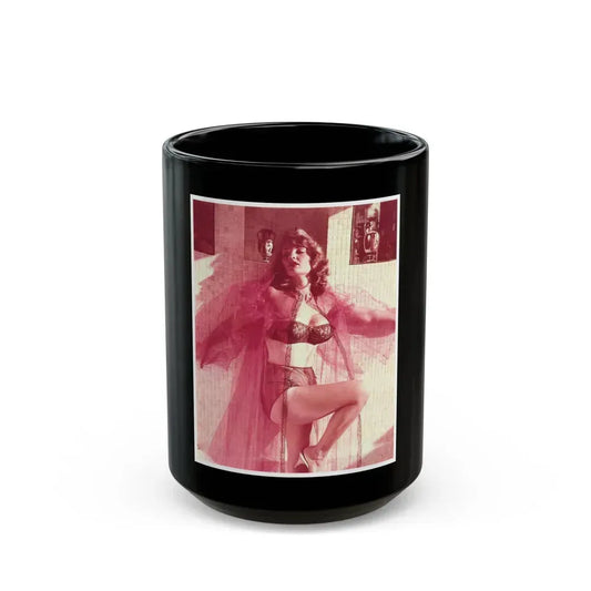 Allison Hayes #229 (Vintage Female Icon) Black Coffee Mug 15oz - Go Mug Yourself
