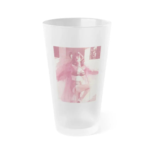 Allison Hayes #229 (Vintage Female Icon) Frosted Pint Glass 16oz 16oz Frosted - Go Mug Yourself