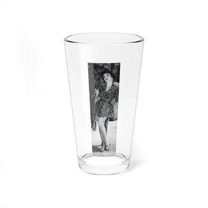 Allison Hayes #23 (Vintage Female Icon) Pint Glass 16oz 16oz - Go Mug Yourself