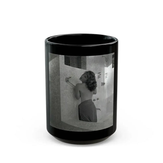 Allison Hayes #230 (Vintage Female Icon) Black Coffee Mug 15oz - Go Mug Yourself