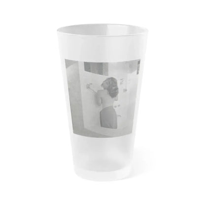 Allison Hayes #230 (Vintage Female Icon) Frosted Pint Glass 16oz 16oz Frosted - Go Mug Yourself
