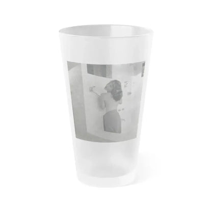 Allison Hayes #230 (Vintage Female Icon) Frosted Pint Glass 16oz 16oz Frosted - Go Mug Yourself