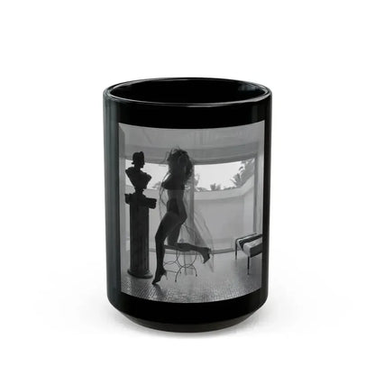 Allison Hayes #231 (Vintage Female Icon) Black Coffee Mug 15oz - Go Mug Yourself