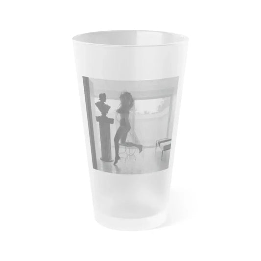 Allison Hayes #231 (Vintage Female Icon) Frosted Pint Glass 16oz 16oz Frosted - Go Mug Yourself