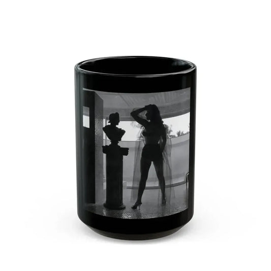 Allison Hayes #232 (Vintage Female Icon) Black Coffee Mug 15oz - Go Mug Yourself