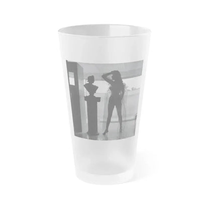 Allison Hayes #232 (Vintage Female Icon) Frosted Pint Glass 16oz 16oz Frosted - Go Mug Yourself
