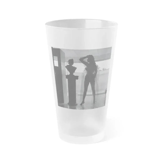 Allison Hayes #232 (Vintage Female Icon) Frosted Pint Glass 16oz 16oz Frosted - Go Mug Yourself