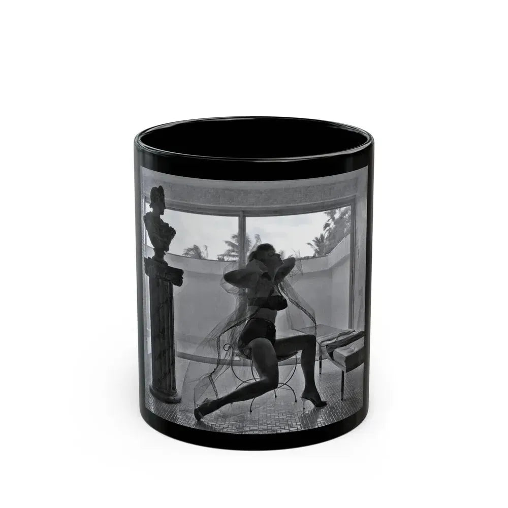 Allison Hayes #233 (Vintage Female Icon) Black Coffee Mug 11oz - Go Mug Yourself