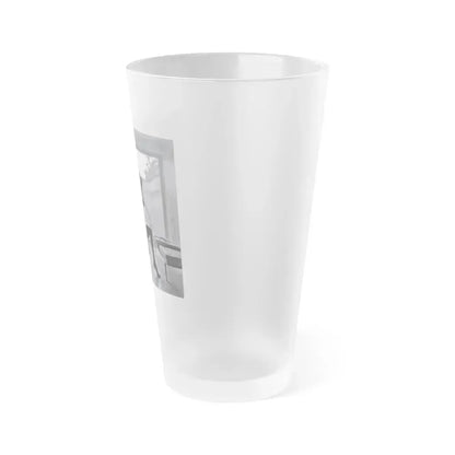 Allison Hayes #233 (Vintage Female Icon) Frosted Pint Glass 16oz - Go Mug Yourself