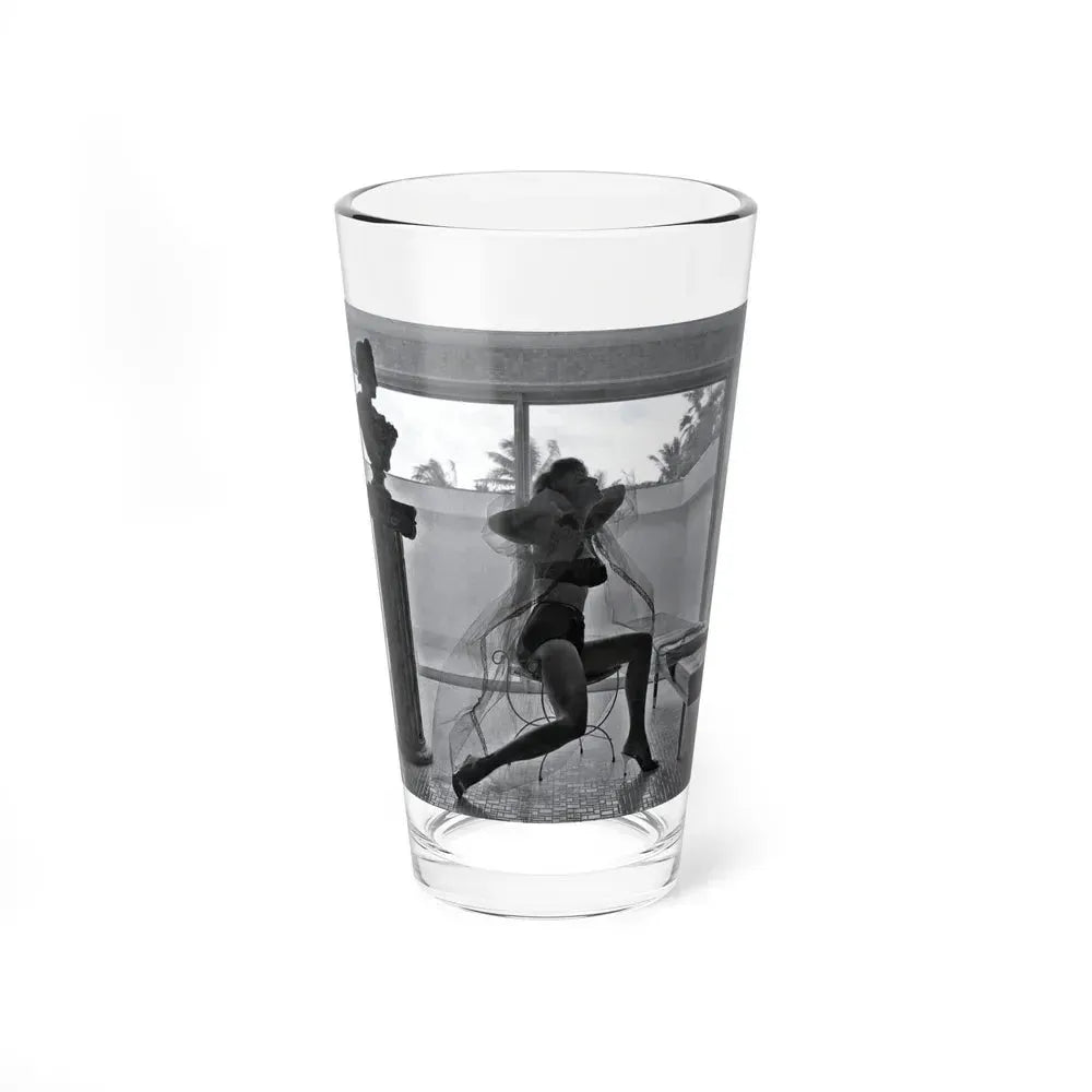 Allison Hayes #233 (Vintage Female Icon) Pint Glass 16oz 16oz - Go Mug Yourself