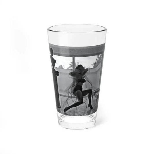 Allison Hayes #233 (Vintage Female Icon) Pint Glass 16oz 16oz - Go Mug Yourself