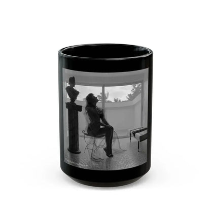 Allison Hayes #236 (Vintage Female Icon) Black Coffee Mug 15oz - Go Mug Yourself