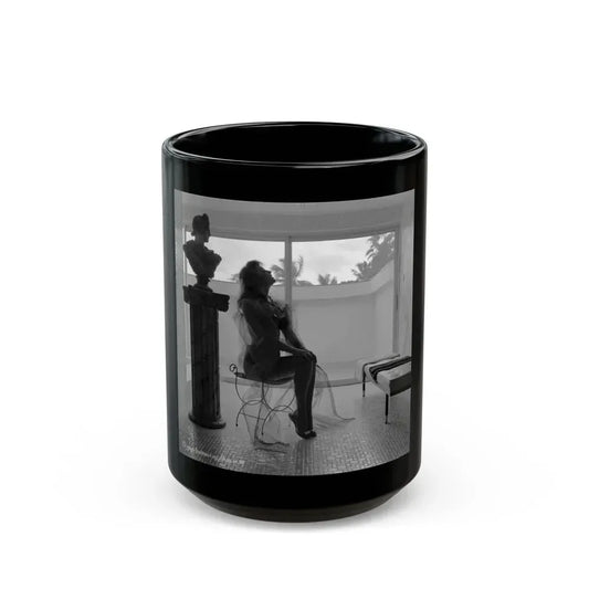 Allison Hayes #236 (Vintage Female Icon) Black Coffee Mug 15oz - Go Mug Yourself