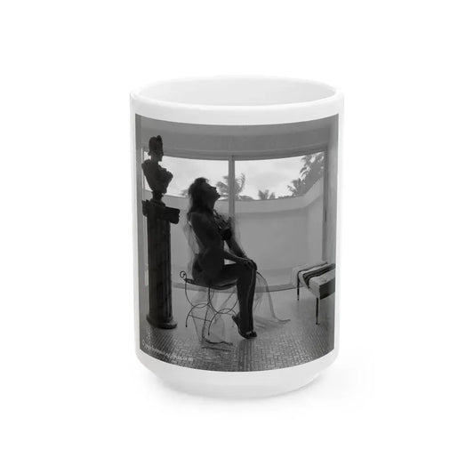 Allison Hayes #236 (Vintage Female Icon) White Coffee Mug 15oz - Go Mug Yourself