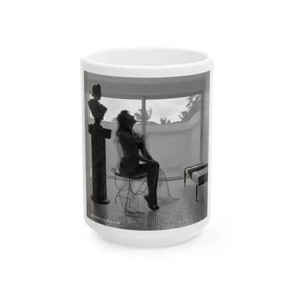 Allison Hayes #236 (Vintage Female Icon) White Coffee Mug 15oz - Go Mug Yourself