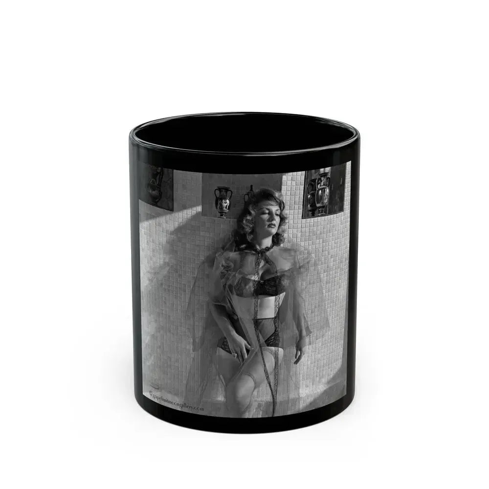 Allison Hayes #237 (Vintage Female Icon) Black Coffee Mug 11oz - Go Mug Yourself