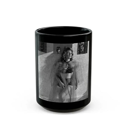 Allison Hayes #237 (Vintage Female Icon) Black Coffee Mug 15oz - Go Mug Yourself