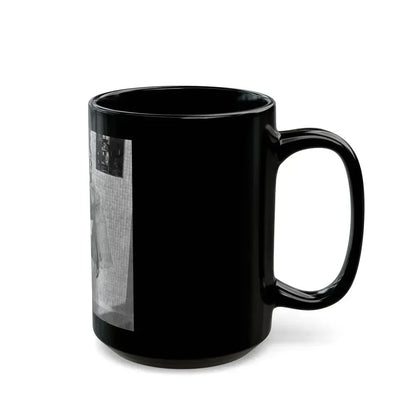 Allison Hayes #237 (Vintage Female Icon) Black Coffee Mug - Go Mug Yourself