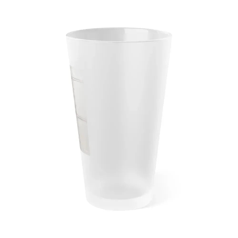 Allison Hayes #238 - 8x10 B&W Full Body Cheesecake Photo (Vintage Female Icon) Frosted Pint Glass 16oz - Go Mug Yourself
