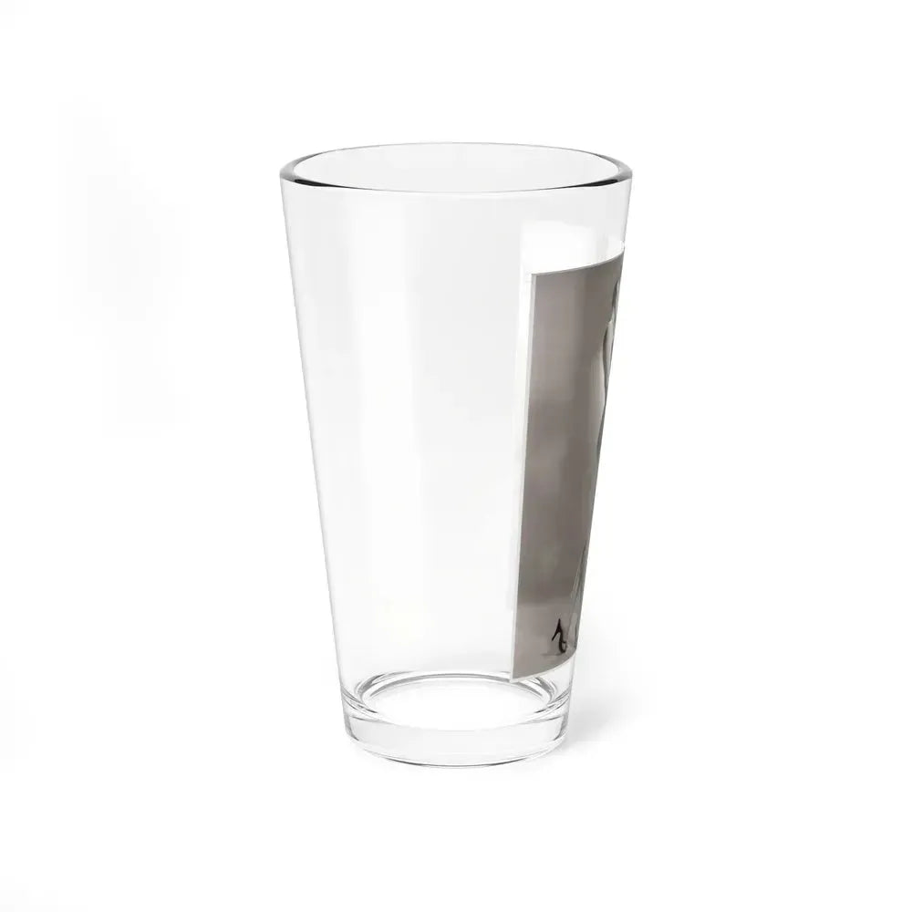 Allison Hayes #238 - 8x10 B&W Full Body Cheesecake Photo (Vintage Female Icon) Pint Glass 16oz - Go Mug Yourself