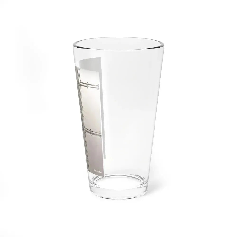 Allison Hayes #238 - 8x10 B&W Full Body Cheesecake Photo (Vintage Female Icon) Pint Glass 16oz - Go Mug Yourself