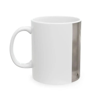Allison Hayes #238 - 8x10 B&W Full Body Cheesecake Photo (Vintage Female Icon) White Coffee Mug - Go Mug Yourself