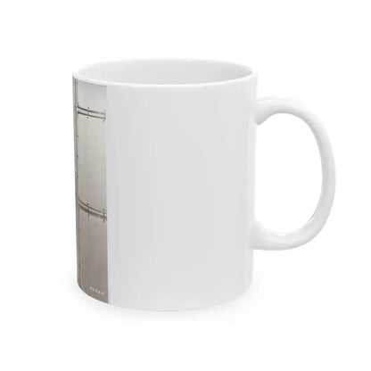 Allison Hayes #238 - 8x10 B&W Full Body Cheesecake Photo (Vintage Female Icon) White Coffee Mug - Go Mug Yourself
