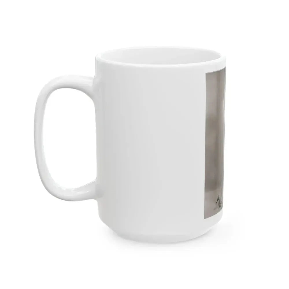 Allison Hayes #238 - 8x10 B&W Full Body Cheesecake Photo (Vintage Female Icon) White Coffee Mug - Go Mug Yourself