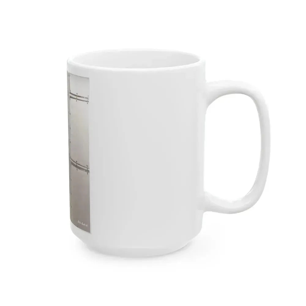 Allison Hayes #238 - 8x10 B&W Full Body Cheesecake Photo (Vintage Female Icon) White Coffee Mug - Go Mug Yourself