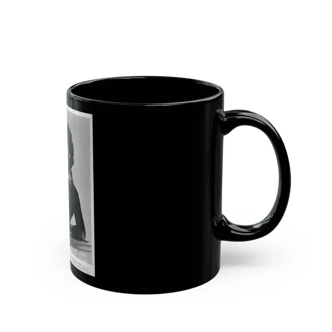 Allison Hayes #26 (Vintage Female Icon) Black Coffee Mug - Go Mug Yourself