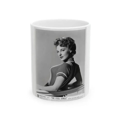Allison Hayes #26 (Vintage Female Icon) White Coffee Mug 11oz - Go Mug Yourself