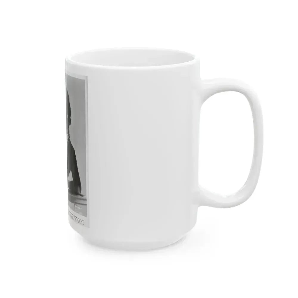 Allison Hayes #26 (Vintage Female Icon) White Coffee Mug - Go Mug Yourself