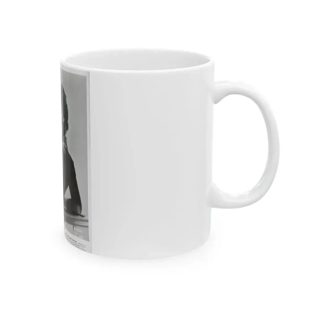 Allison Hayes #26 (Vintage Female Icon) White Coffee Mug - Go Mug Yourself