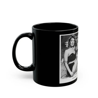 Allison Hayes #31 - Full Body B&W 8x10 HQ Photo Re-Print for ''The Disembodied' '57 Cheesecake Pin-Up Promo Pic (Vintage Female Icon) Black Coffee Mug - Go Mug Yourself