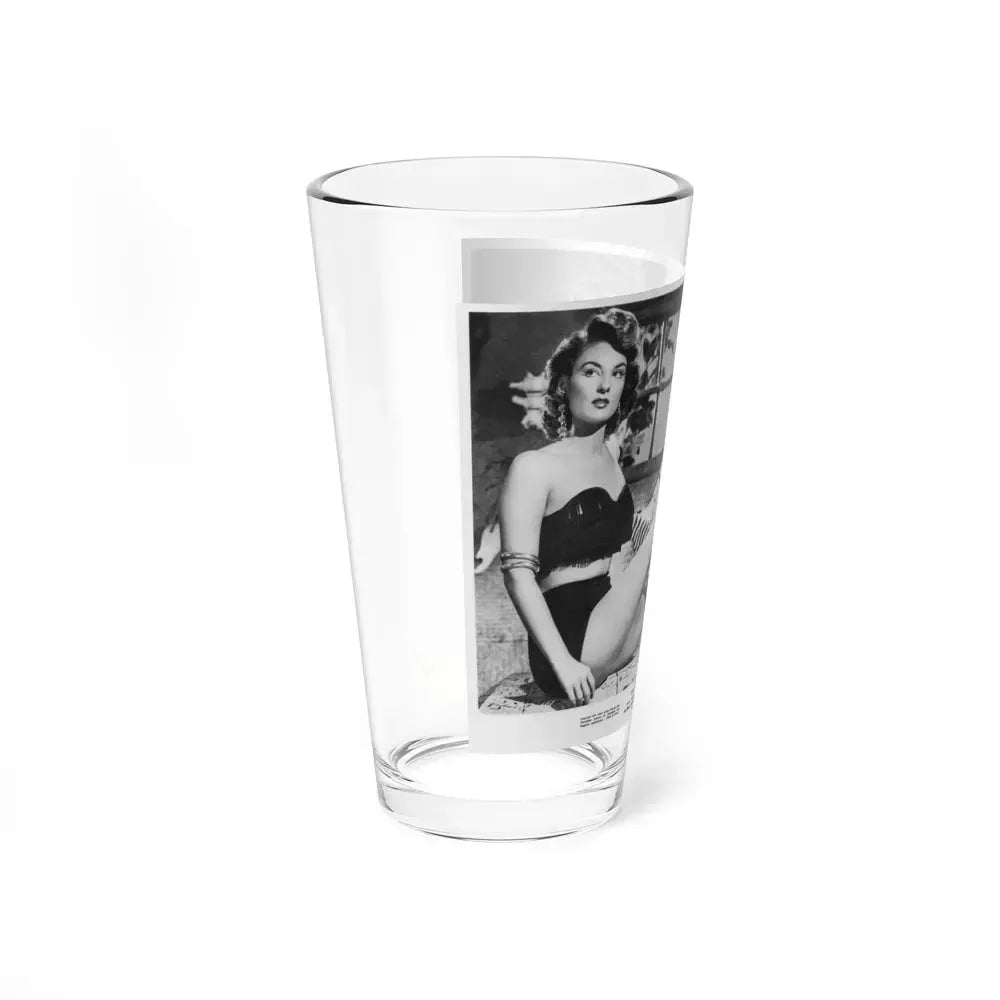 Allison Hayes #31 - Full Body B&W 8x10 HQ Photo Re-Print for ''The Disembodied' '57 Cheesecake Pin-Up Promo Pic (Vintage Female Icon) Pint Glass 16oz - Go Mug Yourself