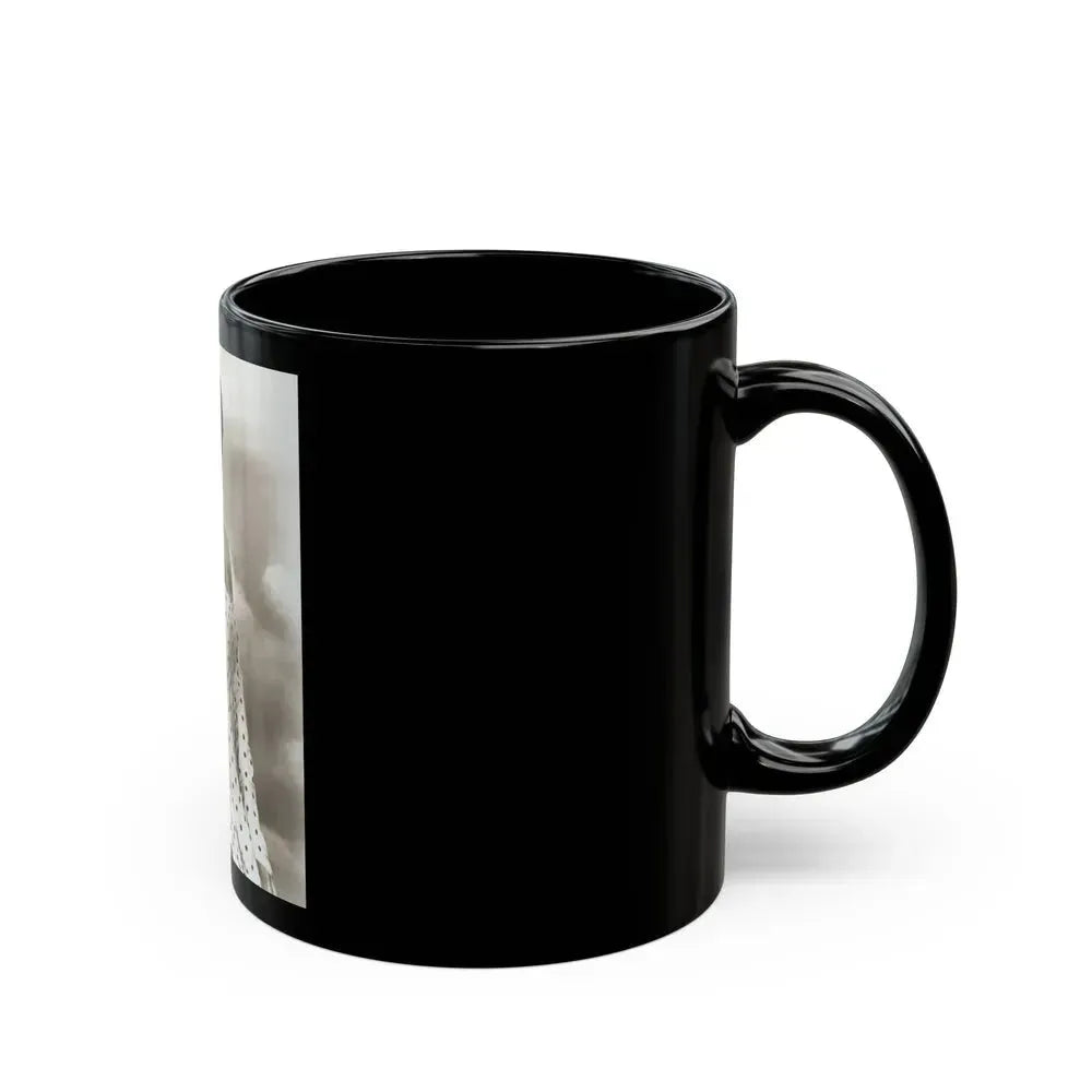 Allison Hayes #48 (Vintage Female Icon) Black Coffee Mug - Go Mug Yourself
