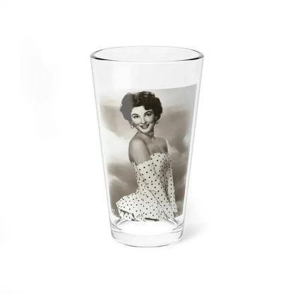 Allison Hayes #48 (Vintage Female Icon) Pint Glass 16oz 16oz - Go Mug Yourself