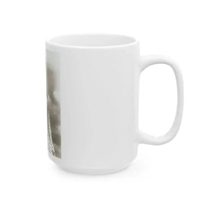 Allison Hayes #48 (Vintage Female Icon) White Coffee Mug - Go Mug Yourself